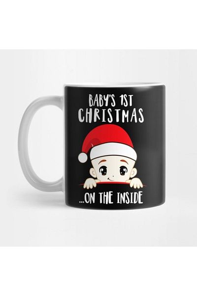 TatFast Baby S St Christmas on the Inside Christmas Mug, Gift, Dowry, Presentation