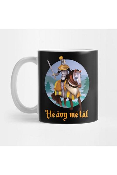 TatFast Heavy Metal Mug, Gift, Dowry, Presentation Holder
