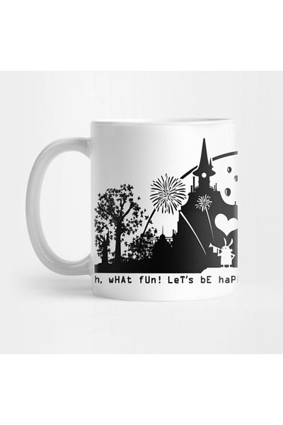 TatFast Nier - مجموعة أكواب وعروض تقديمي من Happiest Place On Earth (ACCESSORIES ONLY).