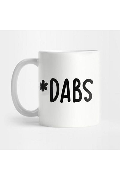 TatFast Dabs In Sad Millennial Depressed Breast Mental Health Illness Lit Edgy Mug