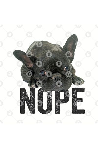 TatFast French Bulldog Funny - Nope Mug, Gift, Dowry, Presentation Holder