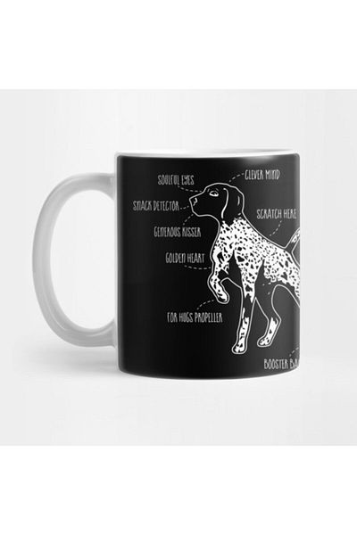TatFast Anatomy Of German Shorthair Pointer Funny Dog Lover Gifts Mug