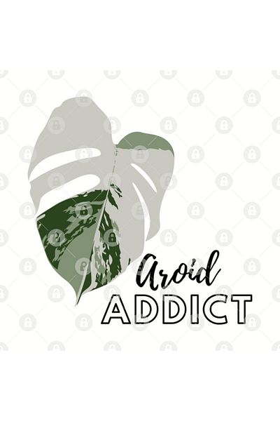 TatFast Monstera Deliciosa Variegata Aroid Addict Mug - Gift, Dowry and Presentation