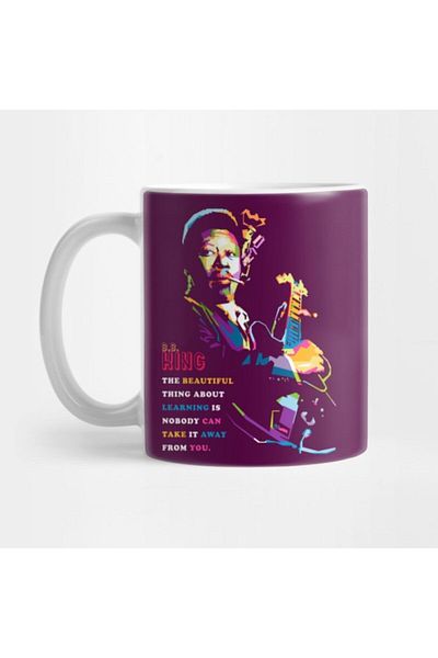TatFast كوب The Greatest B.b King، هدية، مهر، عرض
