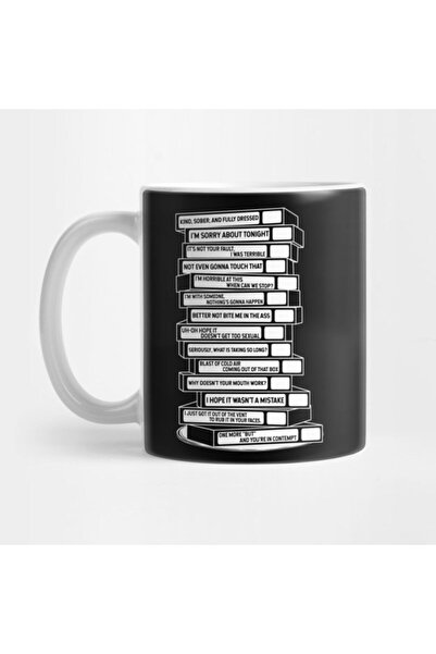 TatFast Jake Peralta Sex Tapes Kupa, Hediyelik, Çeyizlik, Sunumluk