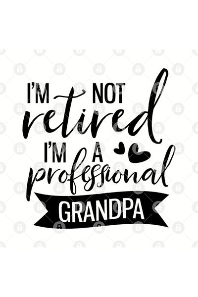 TatFast Grandpa، I'm Not Retired I'm A Professional Grandpa، Grandpa، S For Grandpa، كوب الجد المضحك