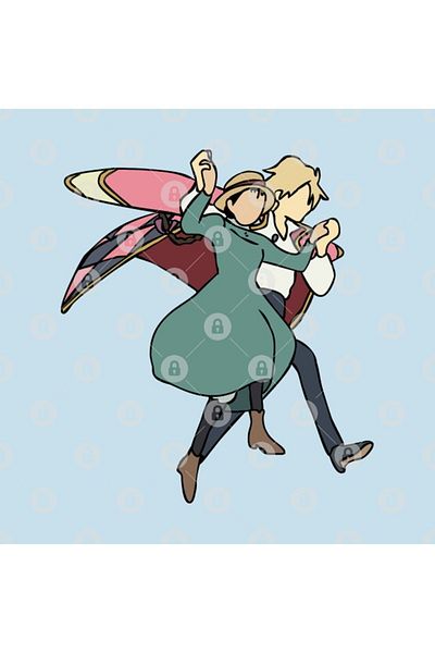 TatFast كوب Howl's Moving Castle، هدية، مهر، عرض