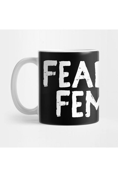 TatFast Fearless Women's Mug, Gift, Dowry, Presentation Holder