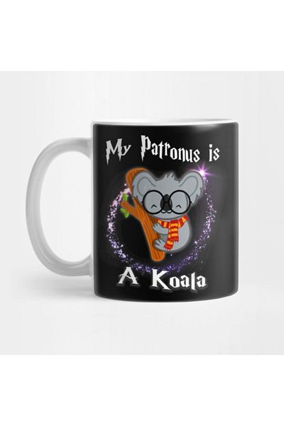 TatFast كوب My Patronus Is A Koala، هدية، مهر، عرض