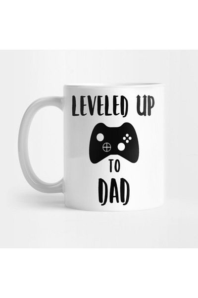 TatFast Leveled Up To Dad، الأب الجديد، عيد الأب الأول، الأب الجديد، الأب المستقبلي، كوب الأب الأول