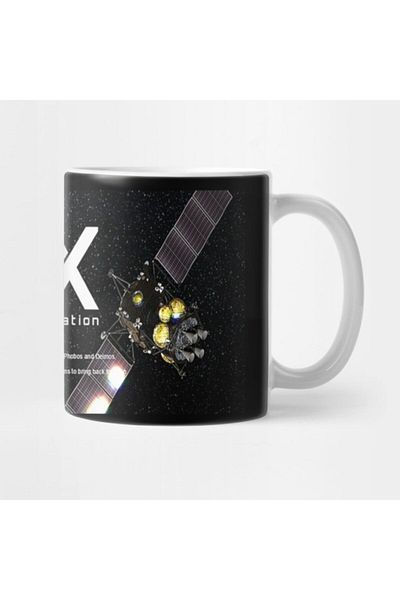 TatFast The Martian Moons Exploration Mission Logo Mug, Gift, Dowry, Presentation