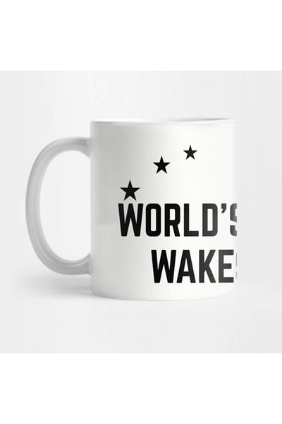 TatFast World's Okayest Wakesurfer Mug، هدية، مهر، عرض