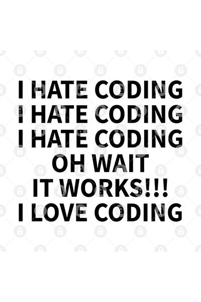 TatFast Programmer Coding Hate Love Humor Gift - Mug, Gift, Dowry, Presentation