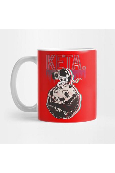 TatFast كأس Keta Astronaut - هدية موسيقى Techno Electro