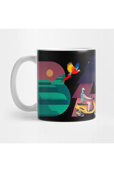 TatFast Bali Indonesia Island Paradise Nature Culture Holiday Gift Mug