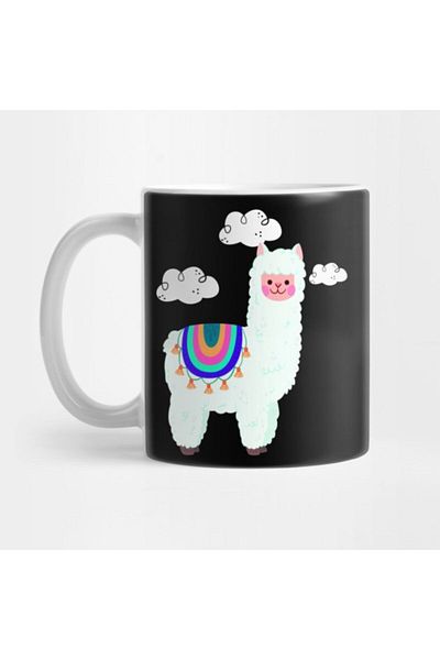 TatFast Stylish Llama and Alpaca Collar Mug - Gift, Dowry and Presentation