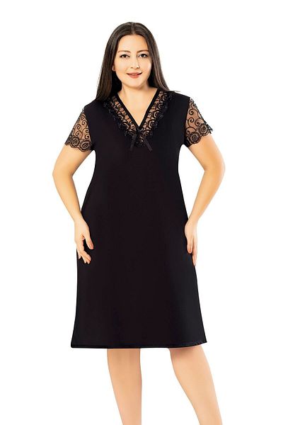 BNM Plus Size (King Size) Short Sleeve Nightgown