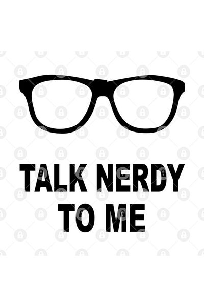 TatFast كوب Talk Nerdy To Me، هدية، مهر، عرض