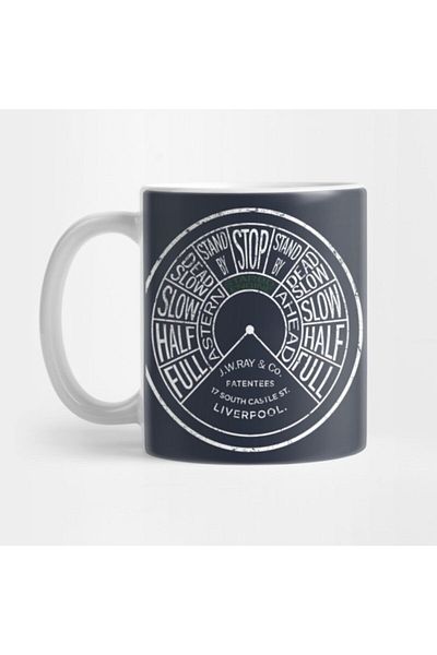 TatFast Titanic Telegraph Mug, Gift, Dowry, Presentation Holder