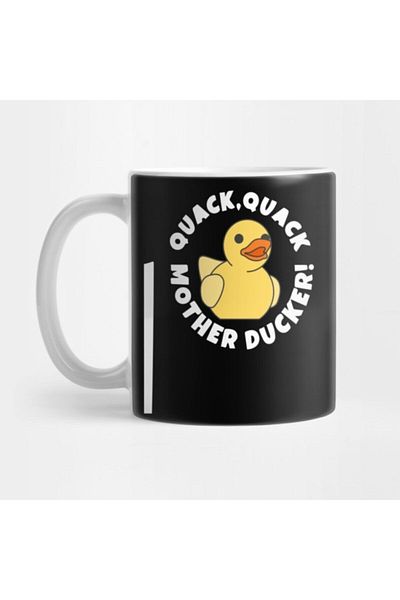 TatFast Uniformed Duck Man - Mug, Gift, Dowry, Presentation Holder