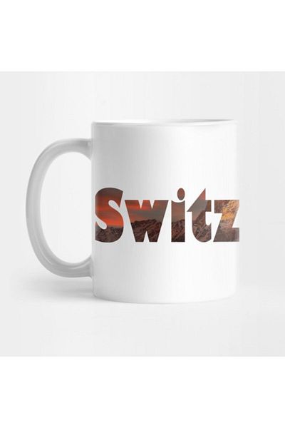 TatFast Schweizland - Mountain Land Mug, Gift, Dowry, Presentation Holder