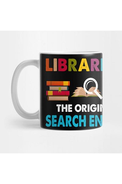 TatFast كوب هدية لمحبي الكتب الأصلية من Librarian Tees