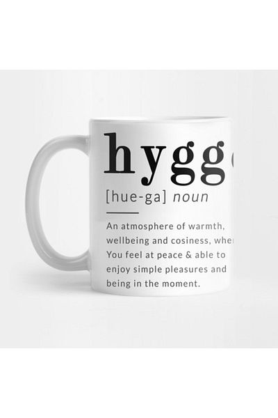 TatFast Hygge - Danski Lightweight Pleated Gift Tee Mug Presentation Dowry
