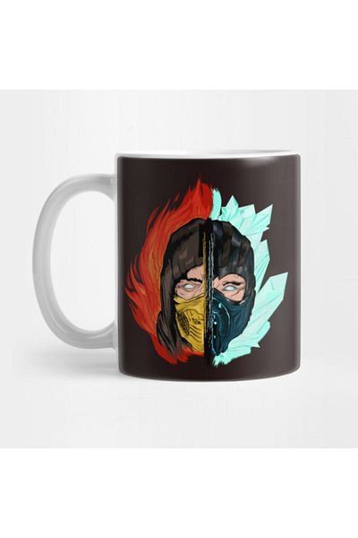TatFast كوب Scorpion Vs Subzero، هدية، مهر، عرض
