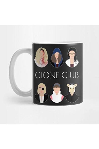 TatFast Orphan Black - كوب Clone Club V2 - كوب قهوة هدية وعرض