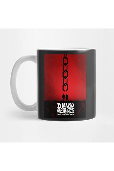TatFast Django Unchained - Minimal - Tarantino Alternative Mug, Gift, Dowry, Presentation