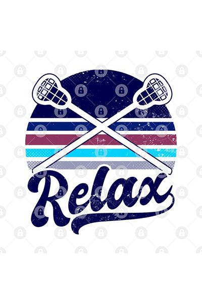 TatFast Vintage Lacrosse - كوب هدية Sunset Relax