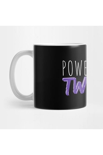 TatFast Twitch "Powered by Twitch" Mug - Gift, Dowry and Presentation