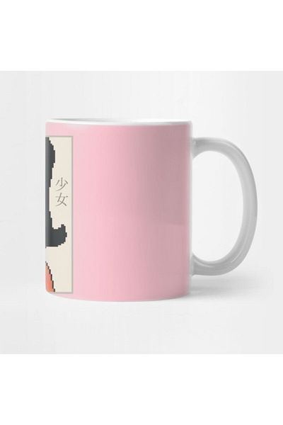 TatFast Girl in Kimono Mug, Gift, Dowry, Presentation Holder