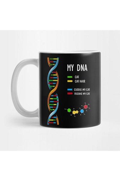 TatFast My Dna Cat Funny Dna Gifts for Everyone Mug, Gift, Dowry, Presentation