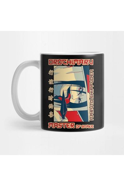 TatFast Orochimaru Mug, Gift, Dowry, Presentation Holder