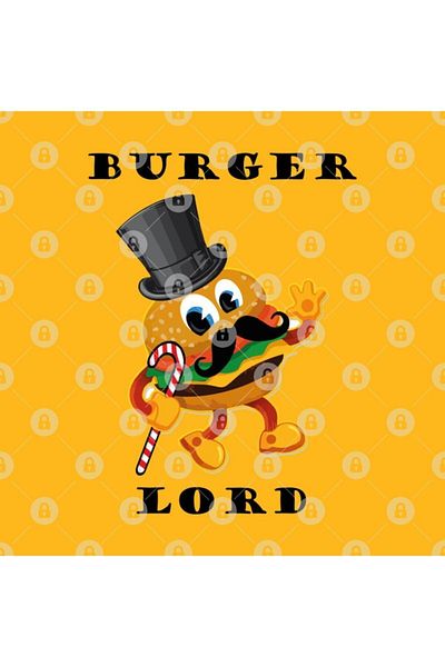 TatFast Burger Lord Mug, Gift, Dowry, Presentation