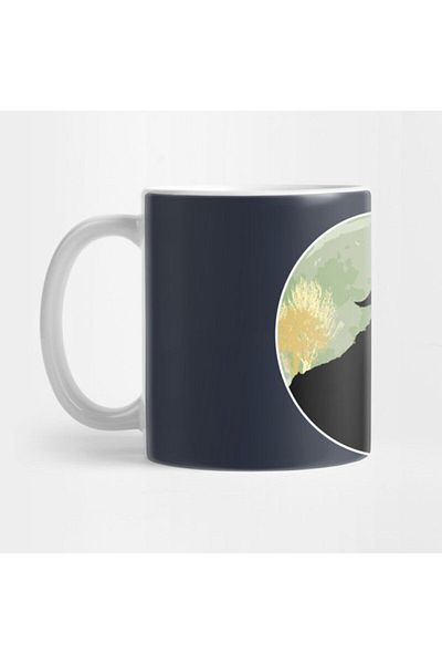 TatFast Wolf Howling Mug, Gift, Dowry, Presentation