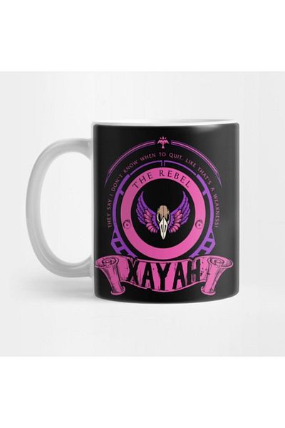 TatFast Xayah - كوب إصدار محدود، هدية، مهر، حامل عرض