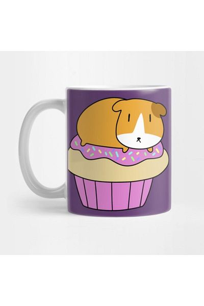 TatFast Guinea Pig Patterned Cupcake - Gift, Dowry and Presentation