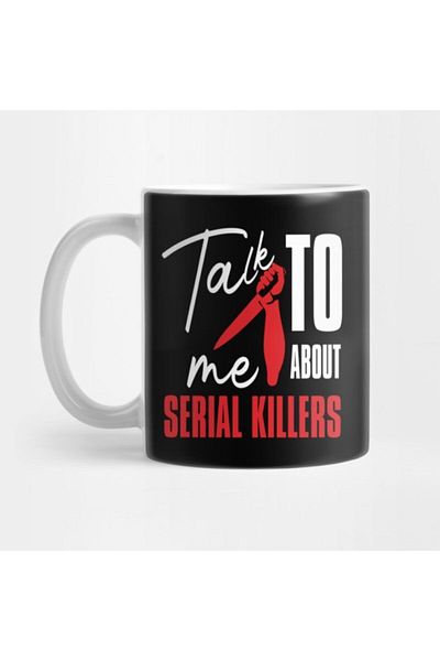 TatFast Talk Serial Killer - كوب وثائق هيلاريس للقتل، هدية، مهر، عرض