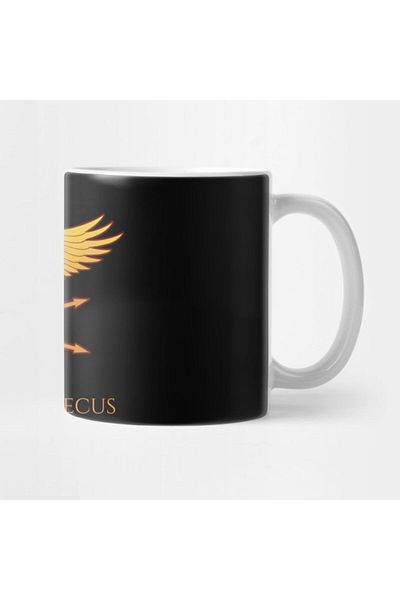 TatFast كوب هدايا من Ancient Roman Mythology Sol Invictus Roman Eagle Spqr