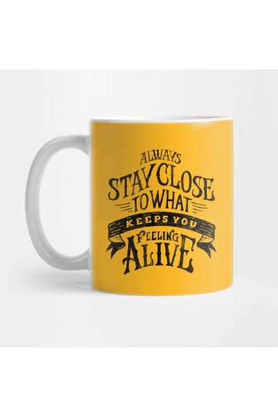 TatFast كوب الصيد - دائمًا يبقى قريبًا من What Keeps You Alive Gift، المهر، العرض