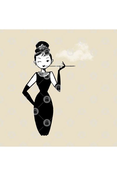 TatFast كوب أودري هيبورن، هدية، مهر، عرض