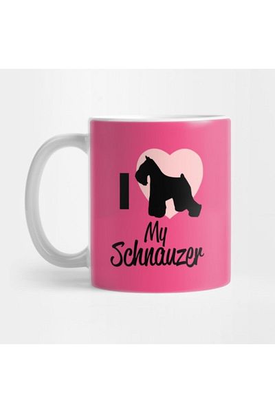 TatFast I Love My Schnauzer Mug, Gift, Dowry, Presentation