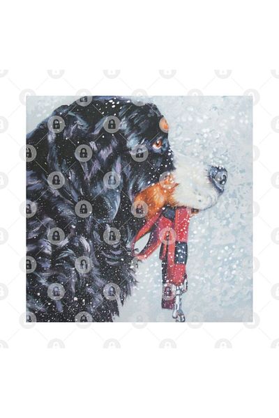 TatFast Bernese Mountain Dog Fine Art Painting - Mug, Gift, Dowry, Presentation Holder