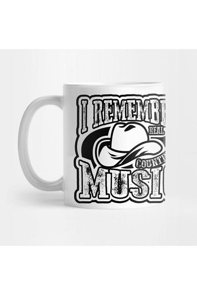 TatFast I Remember Real Country Music Gift Mug, Gift, Dowry, Presentation Holder