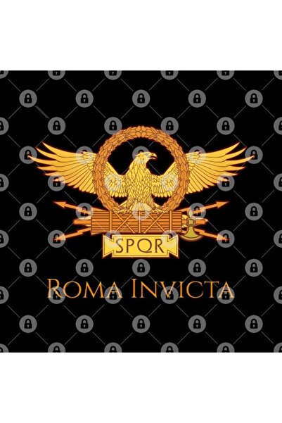 TatFast History Of Ancient Rome Spqr Roman Eagle Roma Invicta Mug