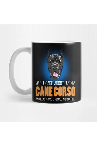 TatFast Love with My Cane Corso Mug, Gift, Dowry, Presentation