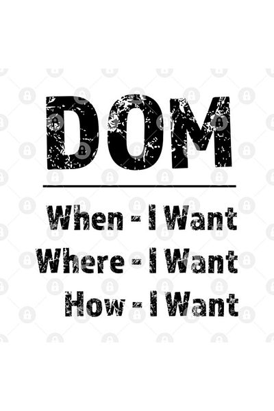 TatFast Bdsm Dom - Black Trophy, Gift, Dowry and Presentation Holder