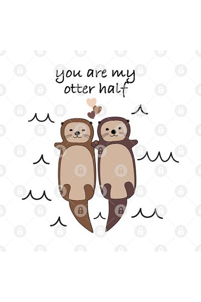 TatFast You Are My Otter نصف كوب، هدية، مهر، عرض